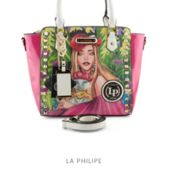 LA Philipe Satchel Vitiligo Beauty - Picture 4 of 4